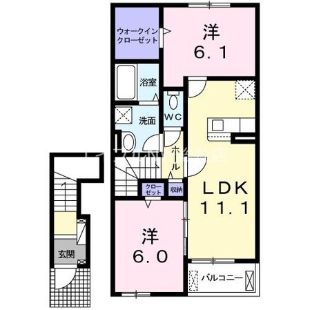 エヌ．プレスト　Ⅱの物件間取画像